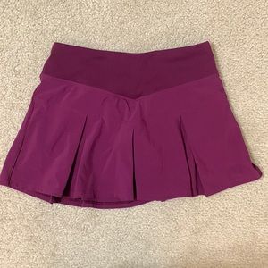 Ivivva by Lululemon Girls Pleated Athletic Skort